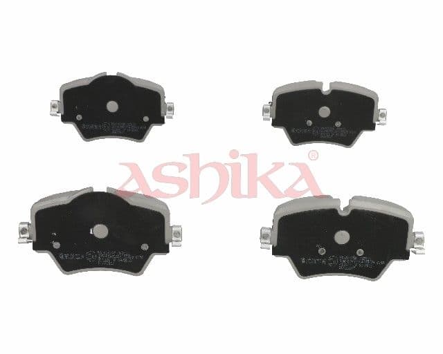 set placute frana,frana disc ASHIKA 50-00-0107