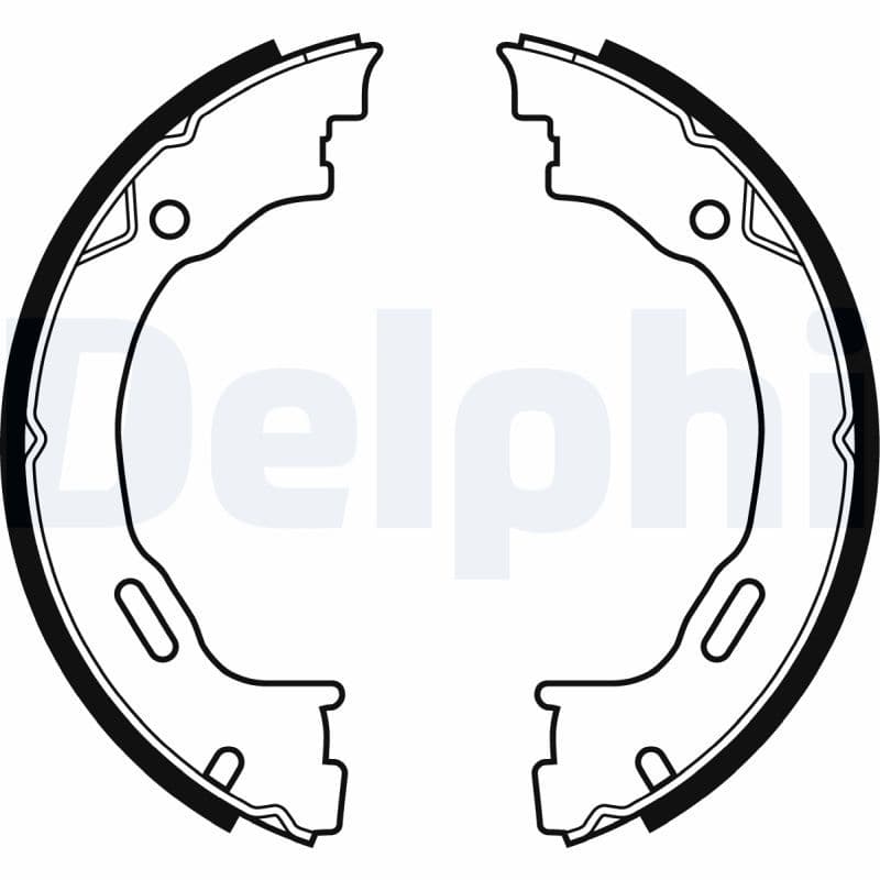 Set saboti frana, frana de mana DELPHI LS1922