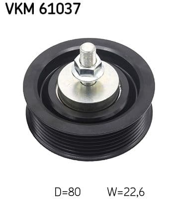 Rola ghidare/conducere, curea transmisie SKF VKM 61037