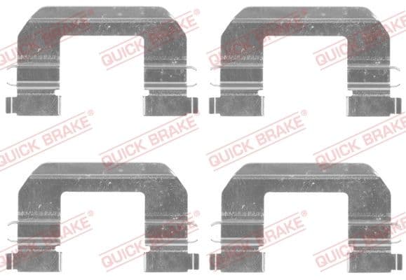 Set accesorii, placute frana QUICK BRAKE 109-1825