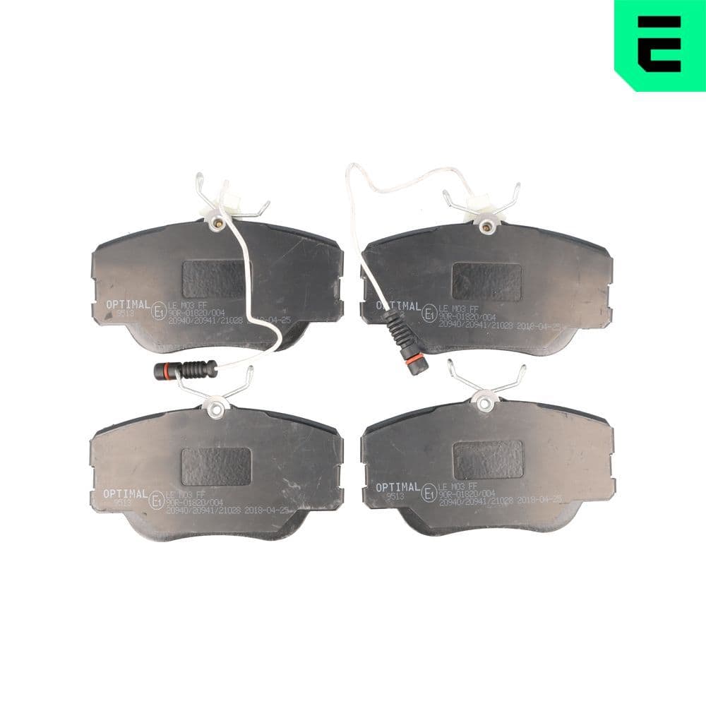 set placute frana,frana disc OPTIMAL BP-09513