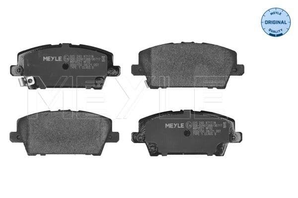 set placute frana,frana disc MEYLE -ORIGINAL: True to OE. 025 240 8717/W