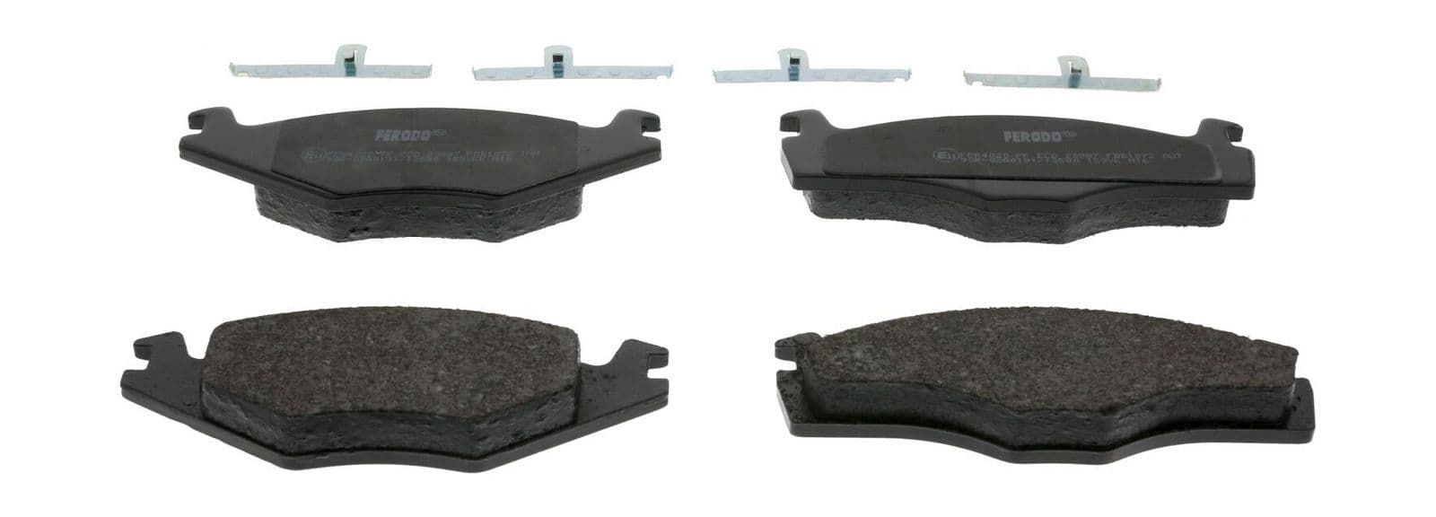 set placute frana,frana disc FERODO PREMIER ECO FRICTION FDB1072