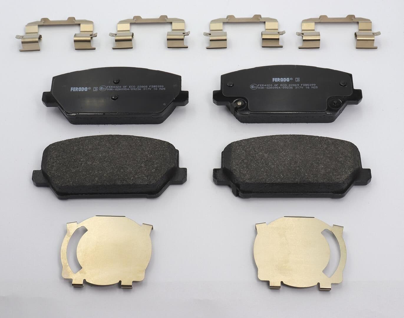 set placute frana,frana disc FERODO FDB5099