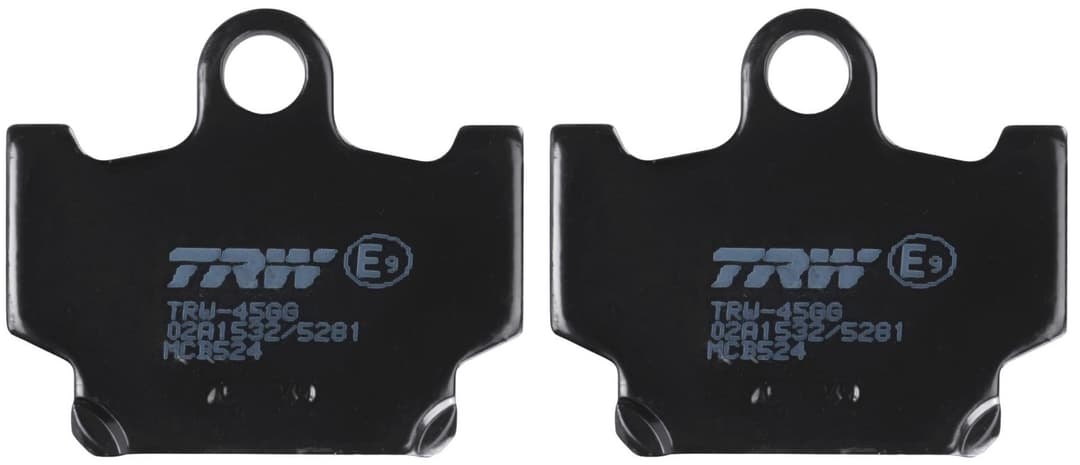 set placute frana,frana disc TRW MCB524