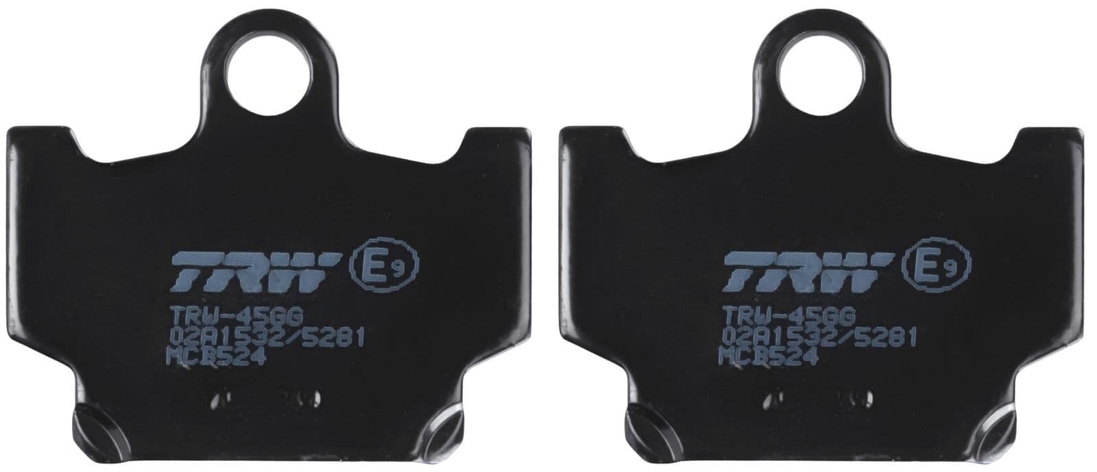 set placute frana,frana disc TRW MCB524