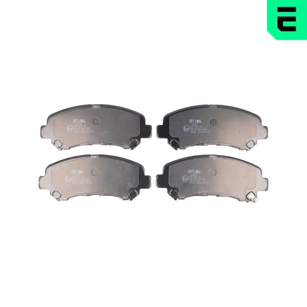 set placute frana,frana disc OPTIMAL BP-12372