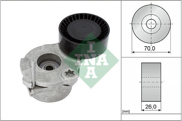 Intinzator curea, curea distributie Schaeffler INA 534 0630 10