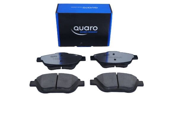set placute frana,frana disc QUARO SILVER CERAMIC QP7217C