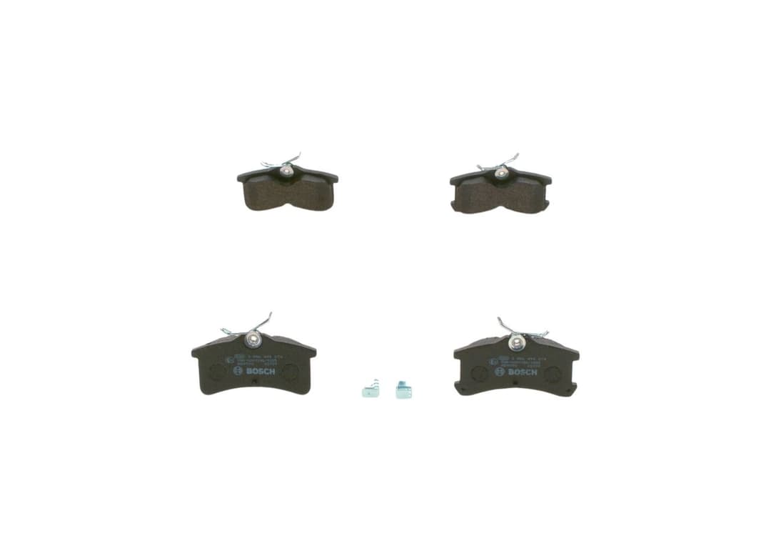 set placute frana,frana disc BOSCH 0 986 494 274
