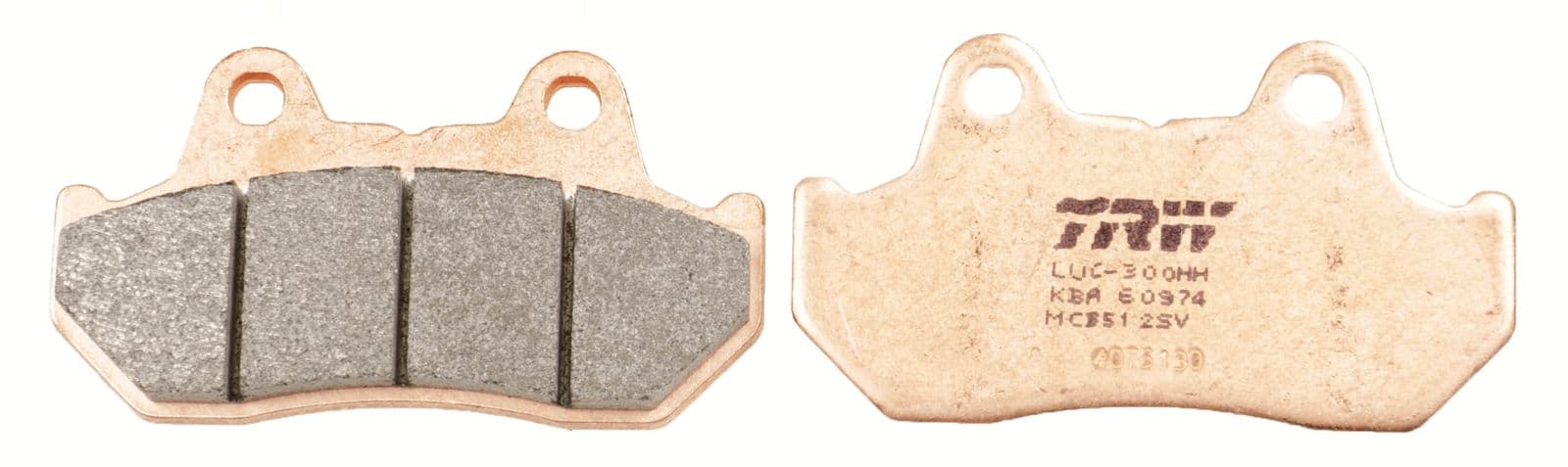 set placute frana,frana disc TRW MCB512SV