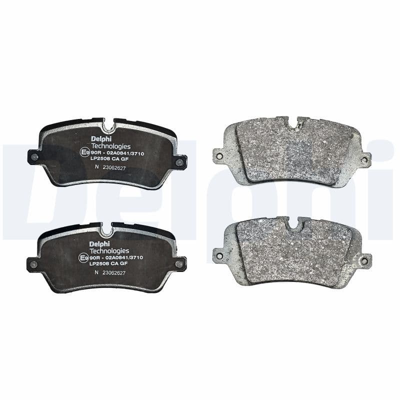 set placute frana,frana disc DELPHI LP2508