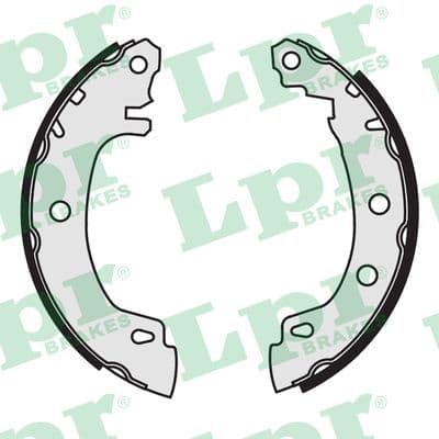 Set saboti frana LPR 07170