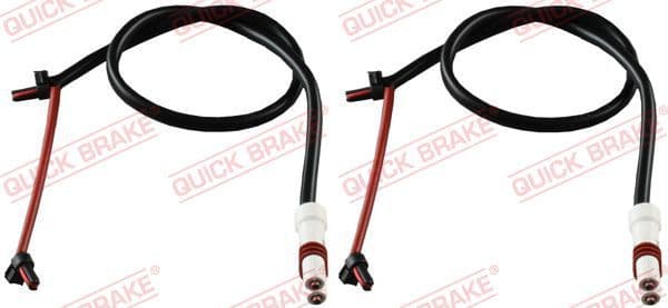 senzor de avertizare,uzura placute de frana QUICK BRAKE WS 0349 A