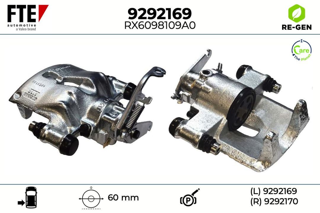 Etrier frana FTE 9292169