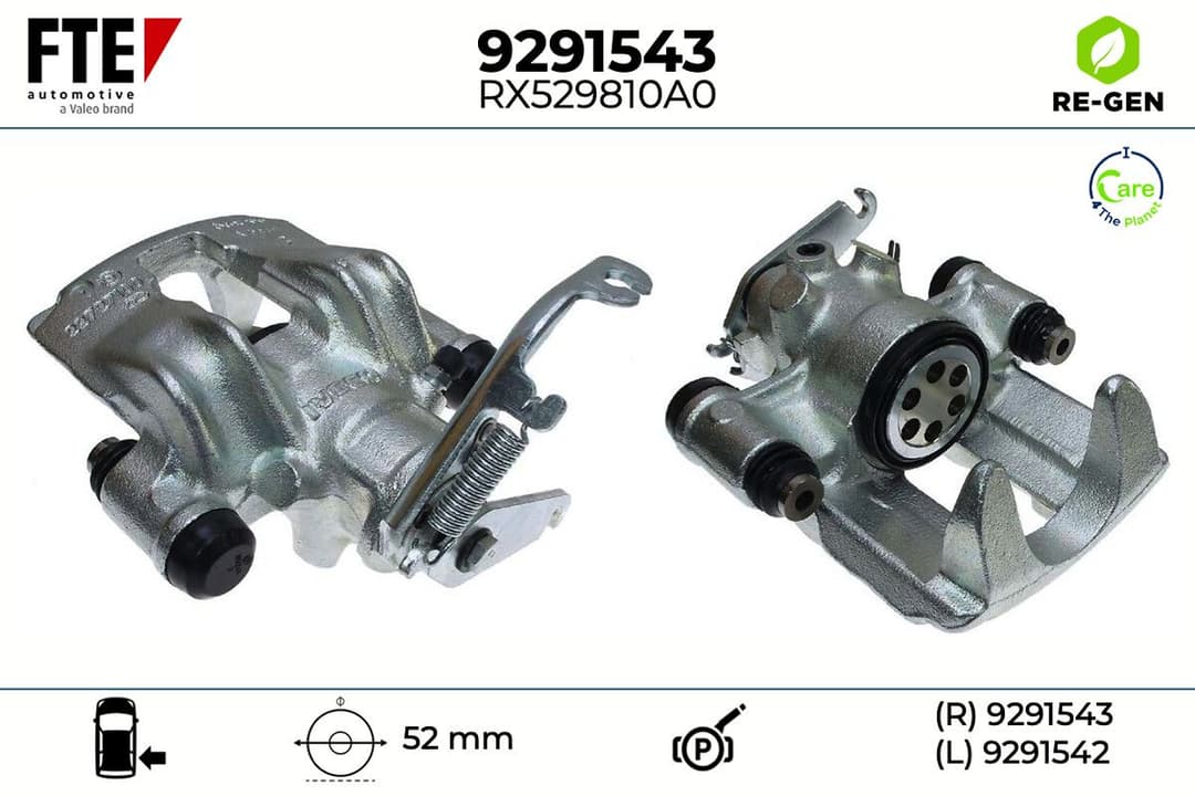 Etrier frana FTE 9291543