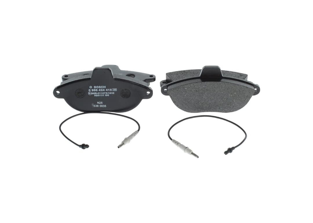 set placute frana,frana disc BOSCH 0 986 424 415