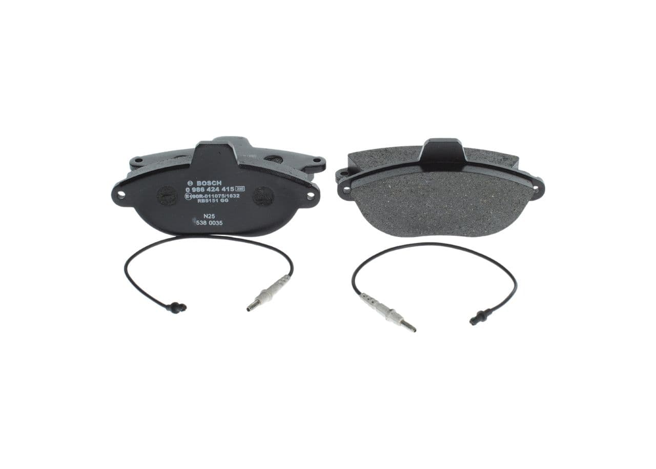 set placute frana,frana disc BOSCH 0 986 424 415