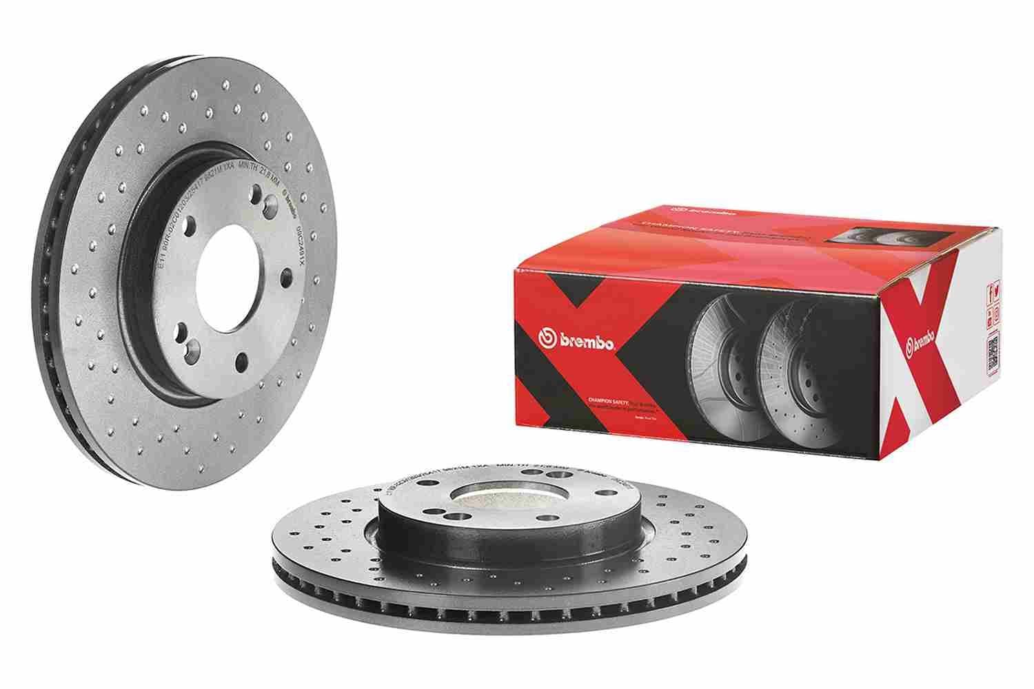 Disc frana BREMBO 09.C249.1X