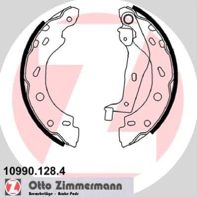 Set saboti frana ZIMMERMANN 10990.128.4