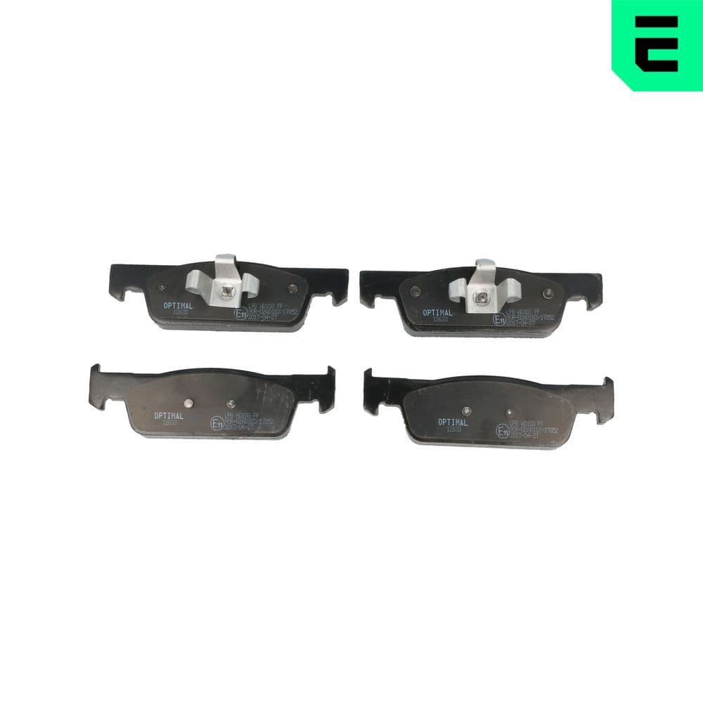 set placute frana,frana disc OPTIMAL BP-12633