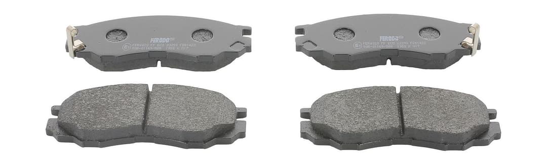 set placute frana,frana disc FERODO PREMIER ECO FRICTION FDB1422