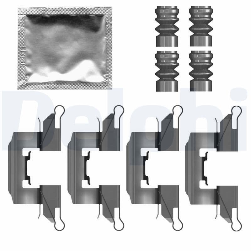 Set accesorii, placute frana DELPHI LX0791