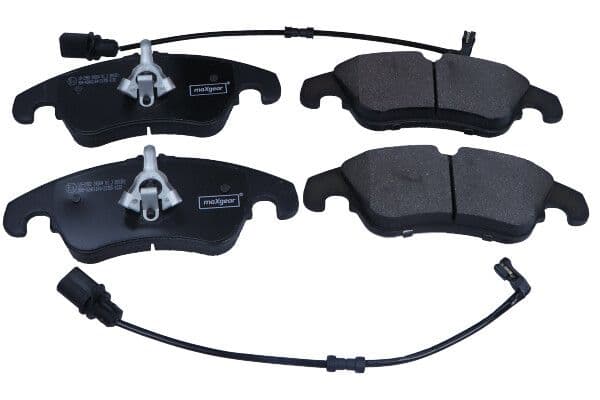 set placute frana,frana disc MAXGEAR 19-2982