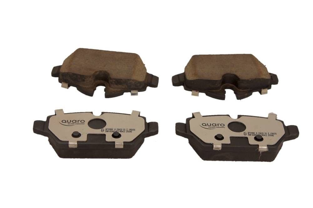 set placute frana,frana disc QUARO SILVER CERAMIC QP7090C