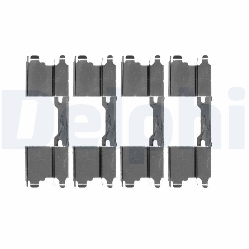 Set accesorii, placute frana DELPHI LX0502
