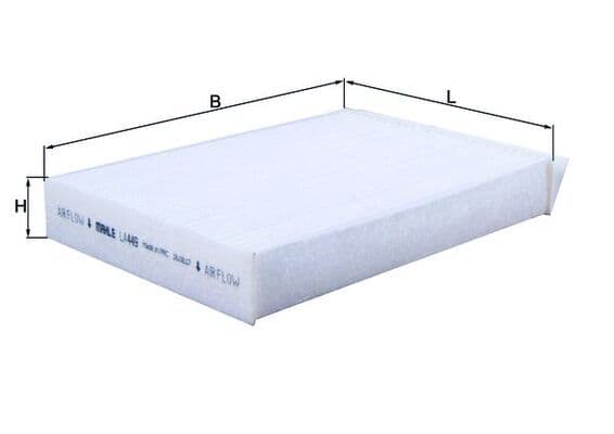 Filtru, aer habitaclu MAHLE LA 449