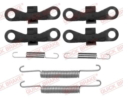 set accesorii, saboti frana parcare QUICK BRAKE 105-0869