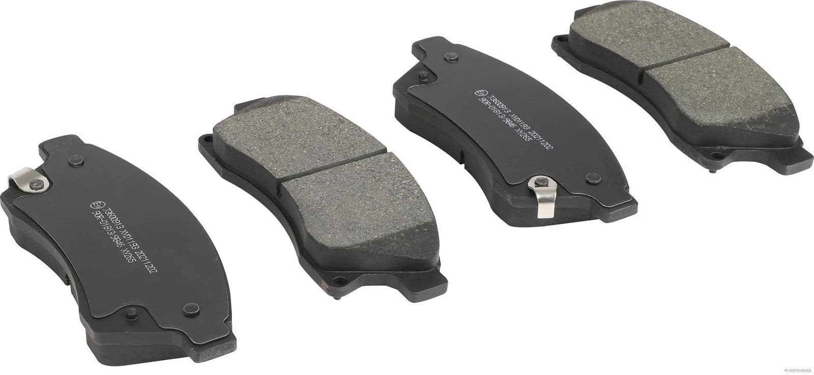 set placute frana,frana disc HERTH+BUSS JAKOPARTS J3600913