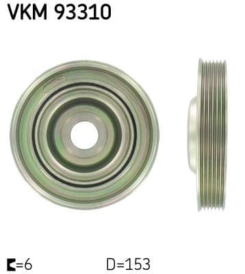 Fulie curea, arbore cotit SKF VKM 93310