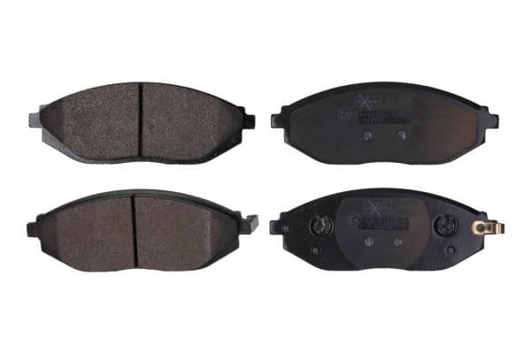 set placute frana,frana disc MAXGEAR 19-2168