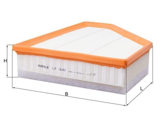 Filtru aer MAHLE LX 1640