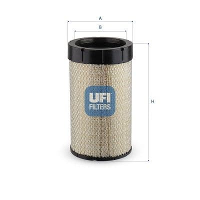 Filtru aer UFI 27.B67.00
