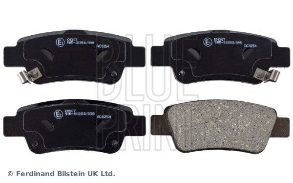 set placute frana,frana disc BLUE PRINT ADH24276