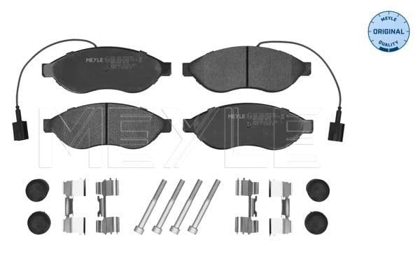 set placute frana,frana disc MEYLE -ORIGINAL: True to OE. 025 244 6819/W1