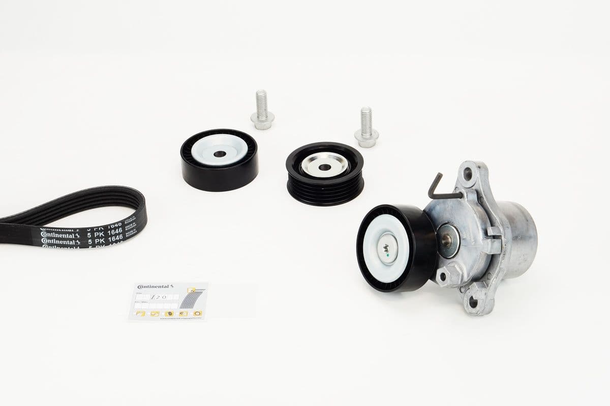 Set curea transmisie cu caneluri CONTINENTAL CTAM 5PK1646K1