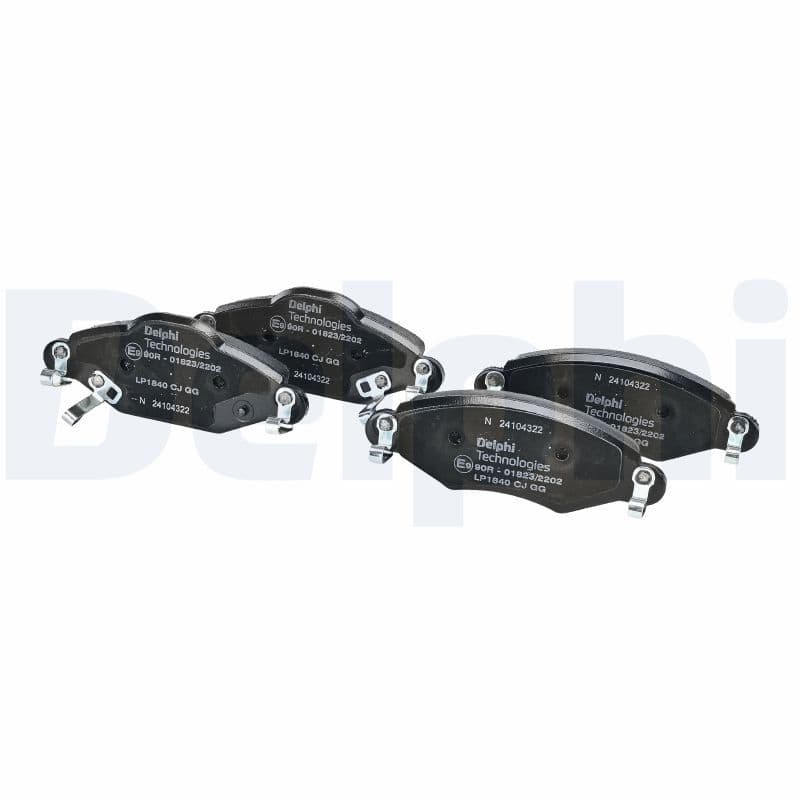 set placute frana,frana disc DELPHI LP1840