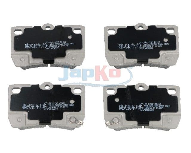 set placute frana,frana disc JAPKO 51217