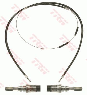 Cablu, frana de parcare TRW GCH3017