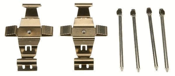 Set accesorii, placute frana TRW PFK623