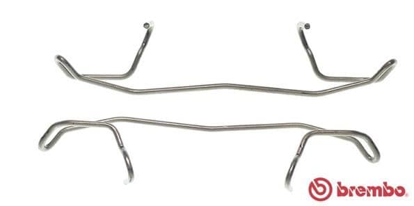 Set accesorii, etrier frana BREMBO A 02 217