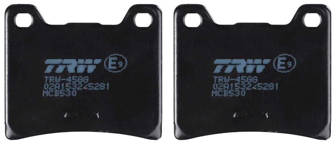 set placute frana,frana disc TRW MCB530