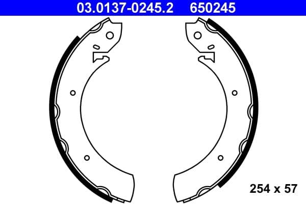 Set saboti frana ATE 03.0137-0245.2