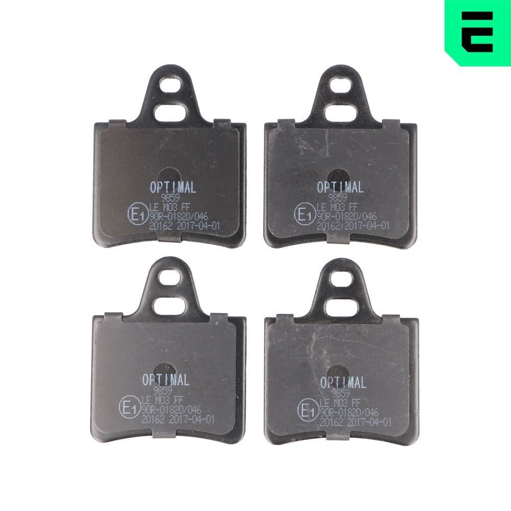 set placute frana,frana disc OPTIMAL BP-09859