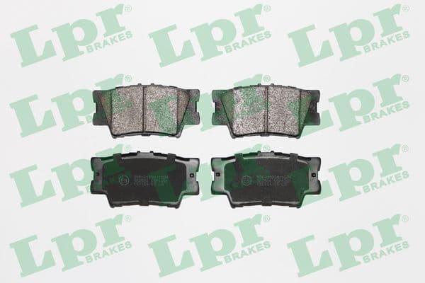 set placute frana,frana disc LPR 05P1281