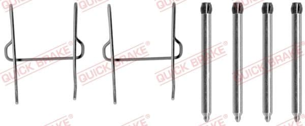 Set accesorii, placute frana QUICK BRAKE 109-1081